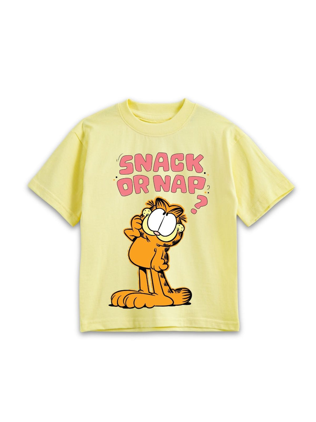 Snack or Nap Print Kids T-Shirt & Jogger Set – Garfield©