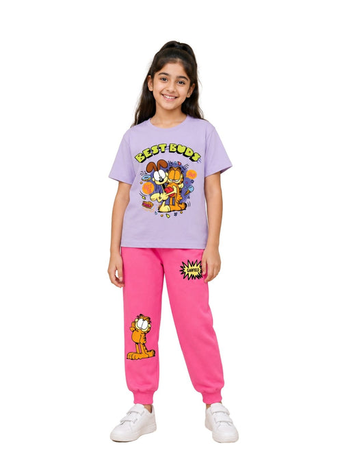 Best Buds Graphic Kids T-Shirt & Jogger Set – Garfield©