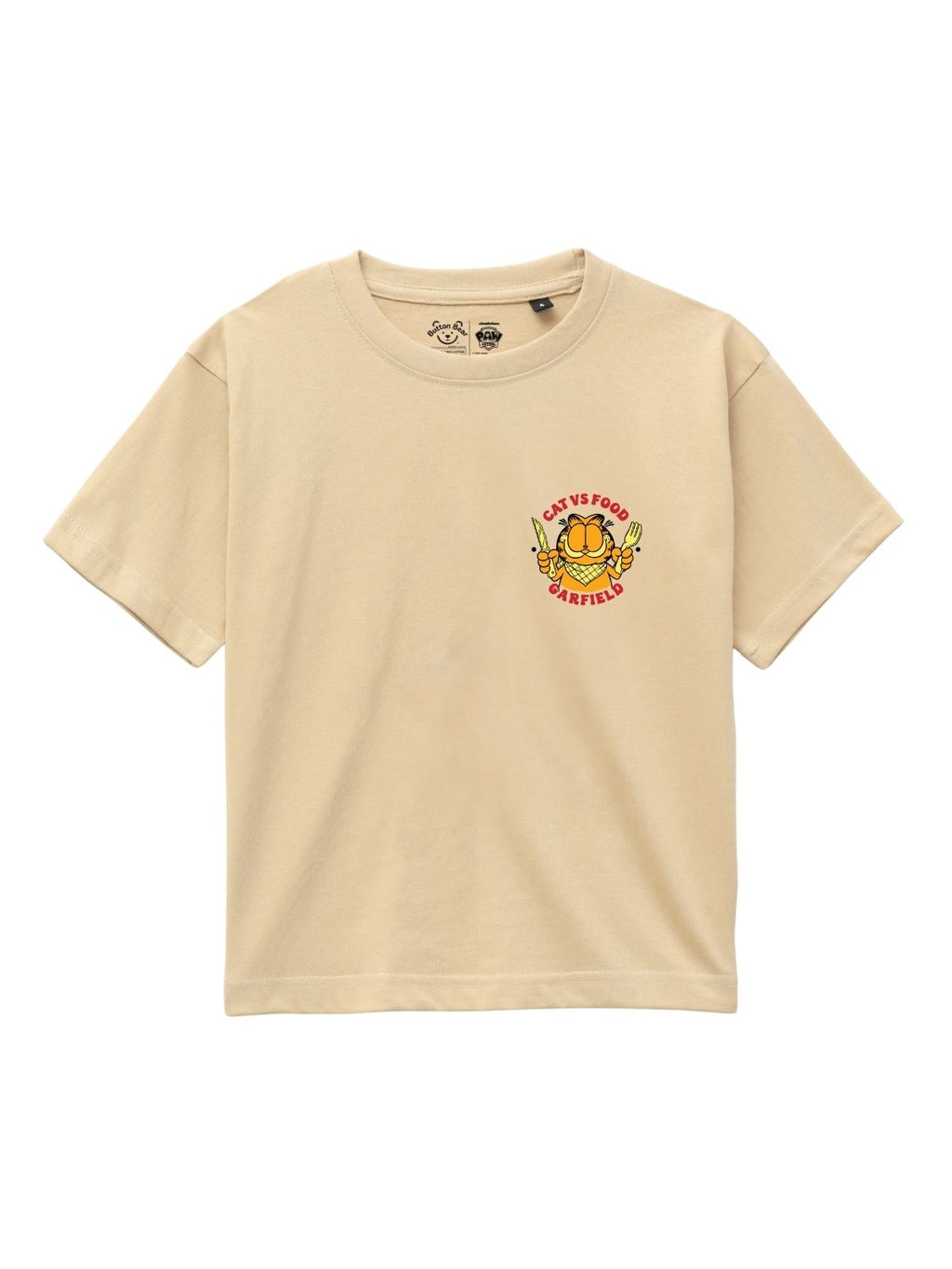 Cat vs Food Chest Print Kids T-Shirt & Jogger Set – Garfield©
