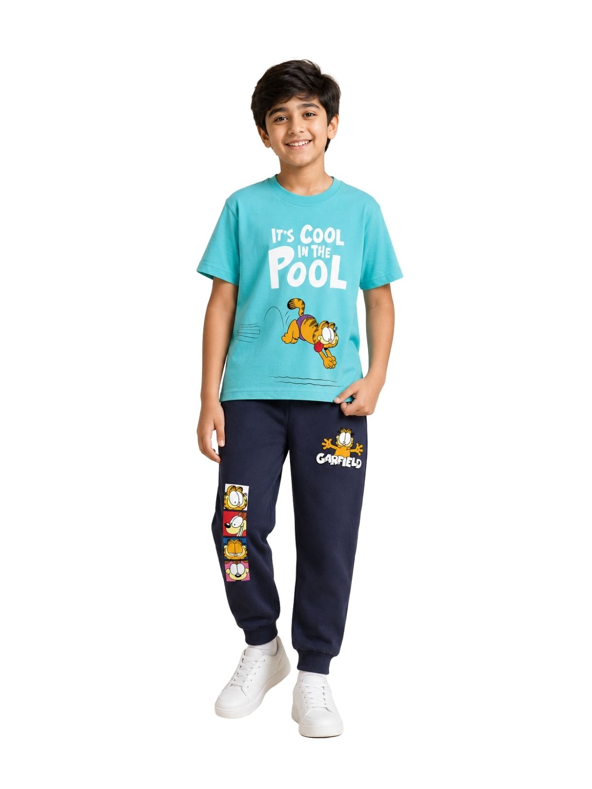 It's Cool in the Pool Graphic Kids T-Shirt & Jogger Set – Garfield©