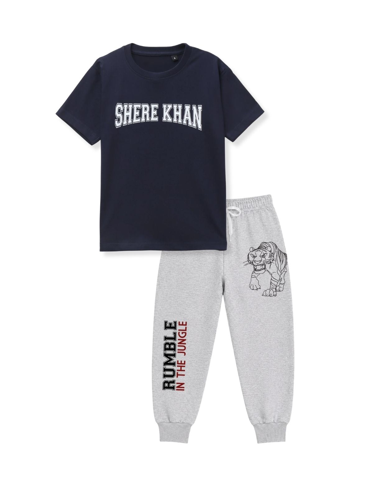 Shere Khan Graphic Kids T-Shirt & Jogger Set – Jungle Book©