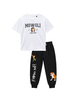 Mowgli Adventure Graphic Kids T-Shirt & Jogger Set – Jungle Book©