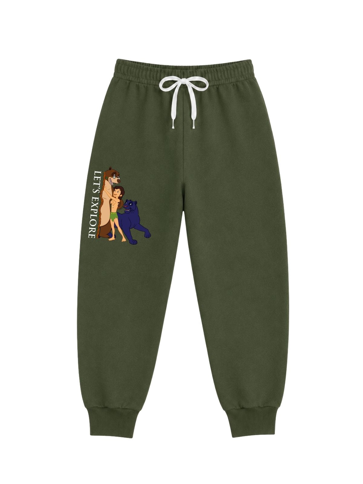 Jungle Friends Forest Print Kids T-Shirt & Jogger Set – Jungle Book©