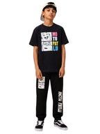 Classic Duo Graphic Kids T-Shirt & Jogger Set – Motu Patlu©