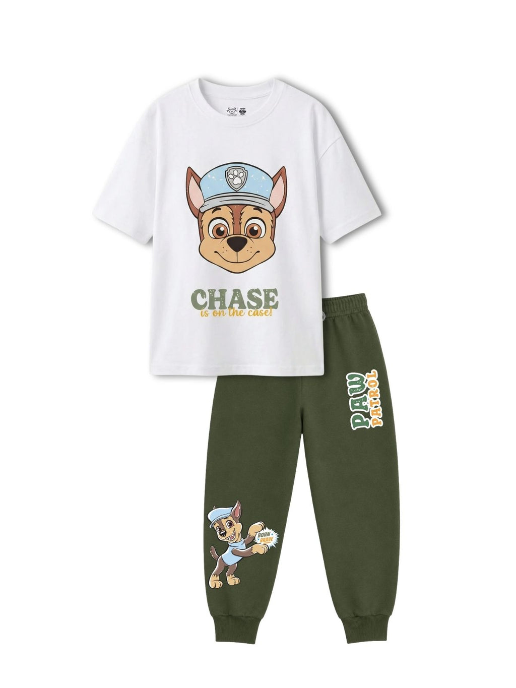 Chase Is on the Case Graphic Kids T-Shirt & Jogger Set – PAW Patrol©