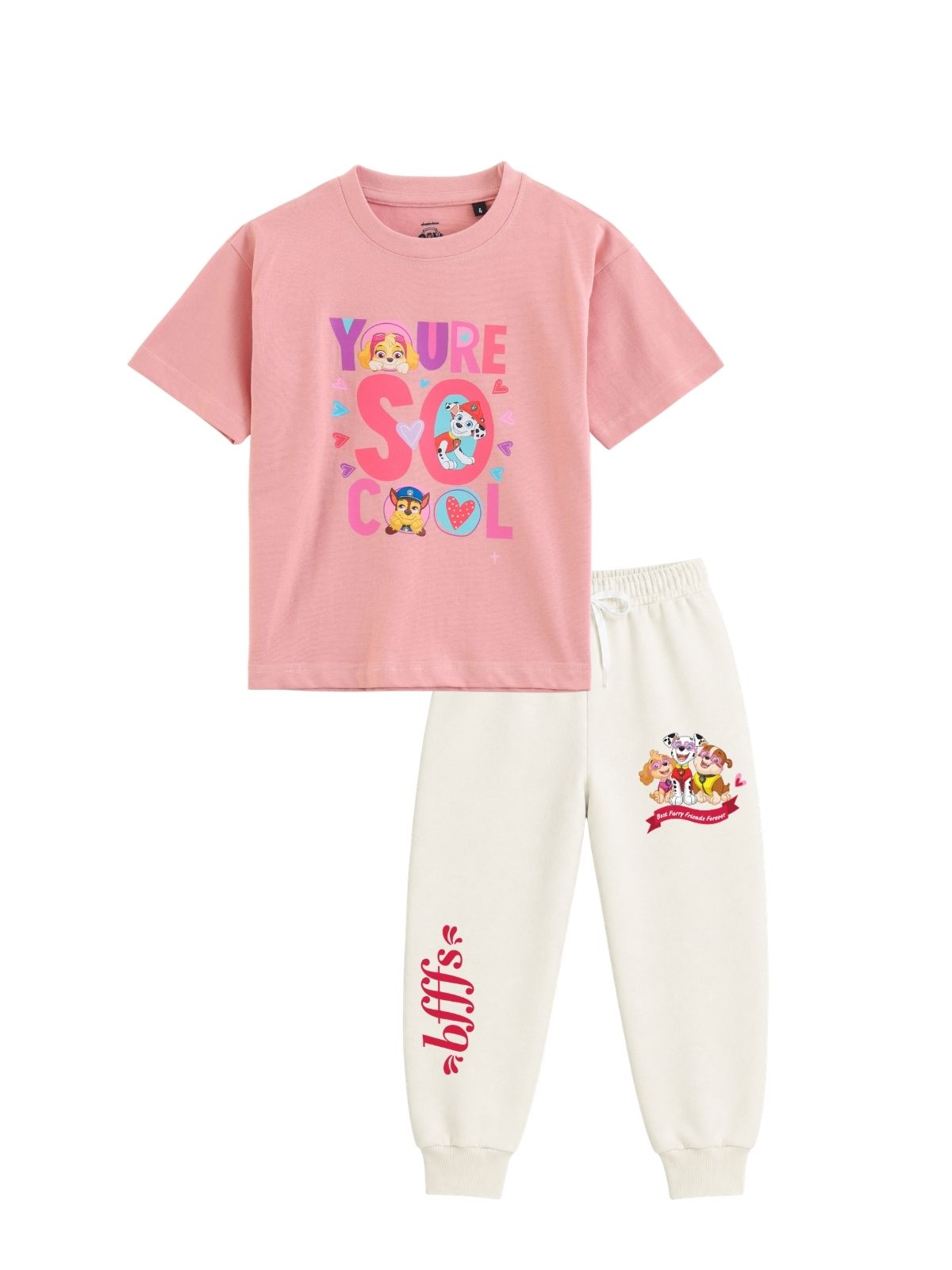 You're So Cool Friends Graphic Kids T-Shirt & Jogger Set – PAW Patrol©