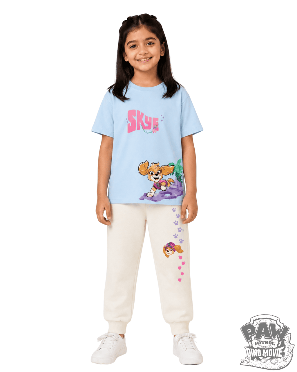 Skye Dino Rescue Graphic Kids T-Shirt & Jogger Set – PAW Patrol® Dino Movie
