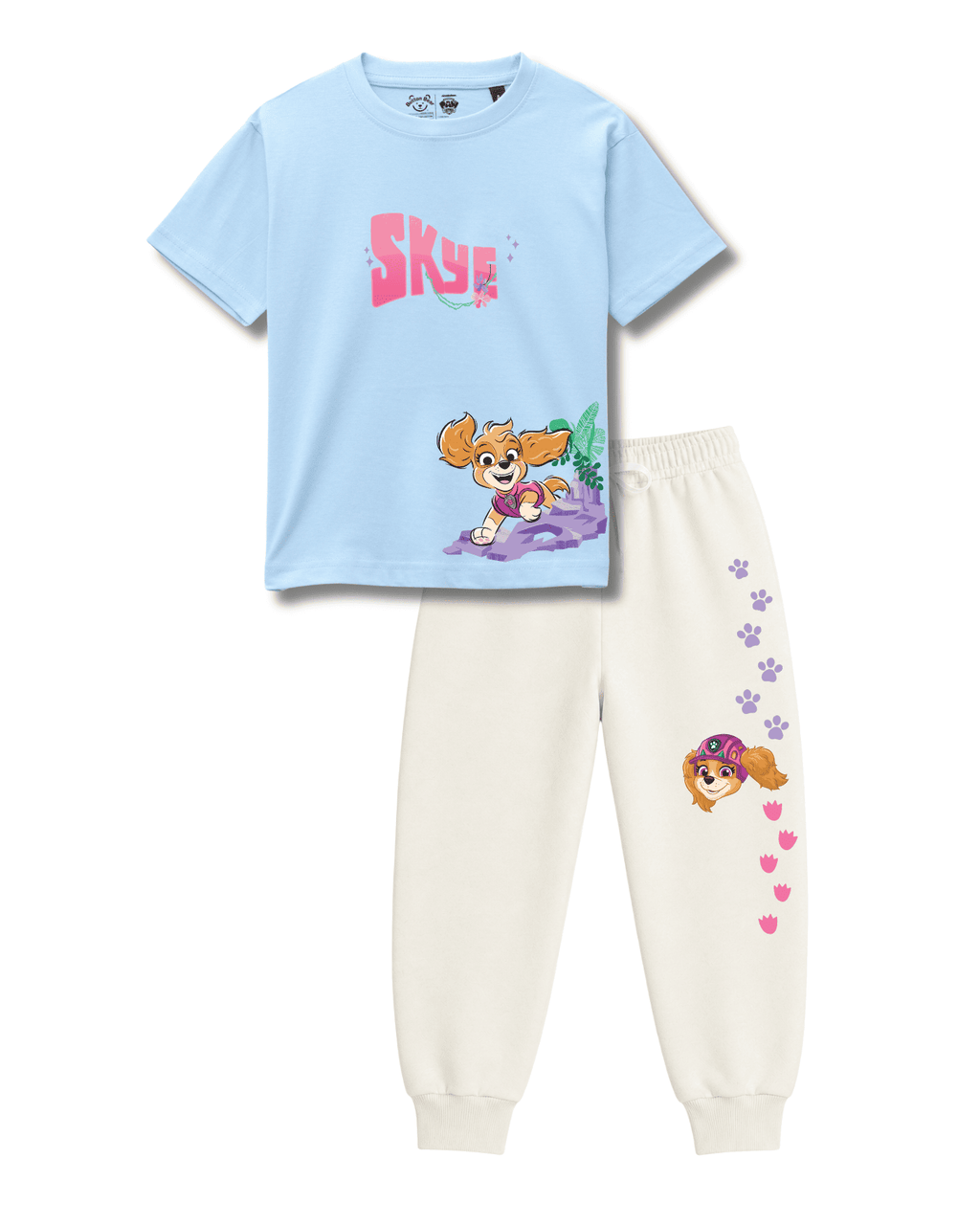 Skye Dino Rescue Graphic Kids T-Shirt & Jogger Set – PAW Patrol® Dino Movie
