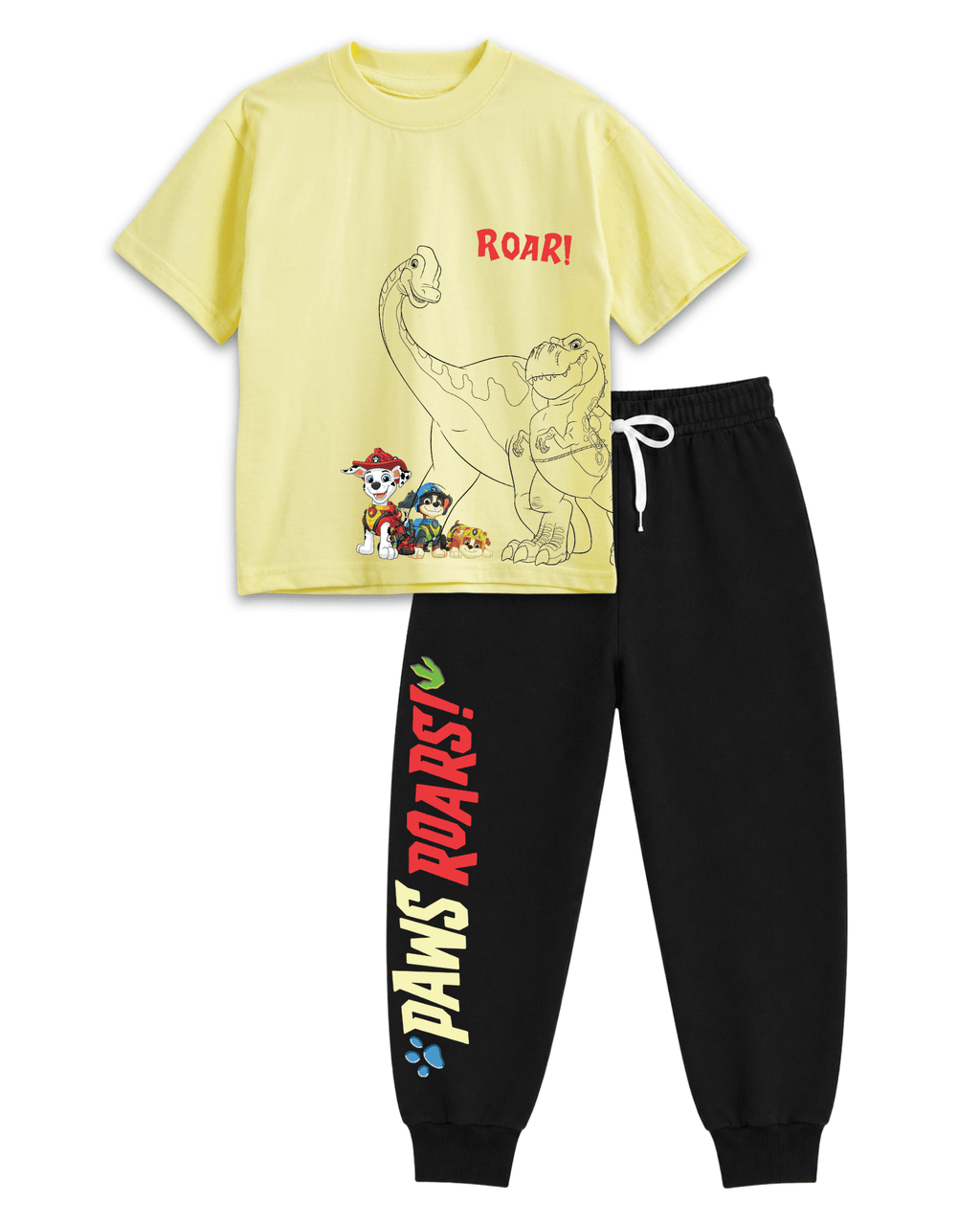 Unstoppable Marshall Dino Rescue Kids T-Shirt & Jogger Set – PAW Patrol® Dino Movie