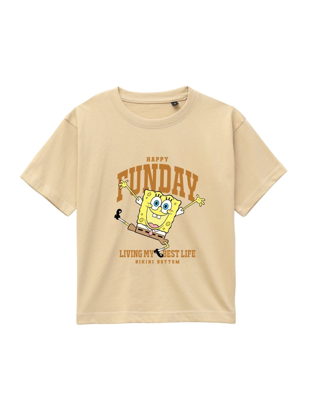 Happy Sunday SpongeBob Graphic Kids T-Shirt & Jogger Set – SpongeBob©