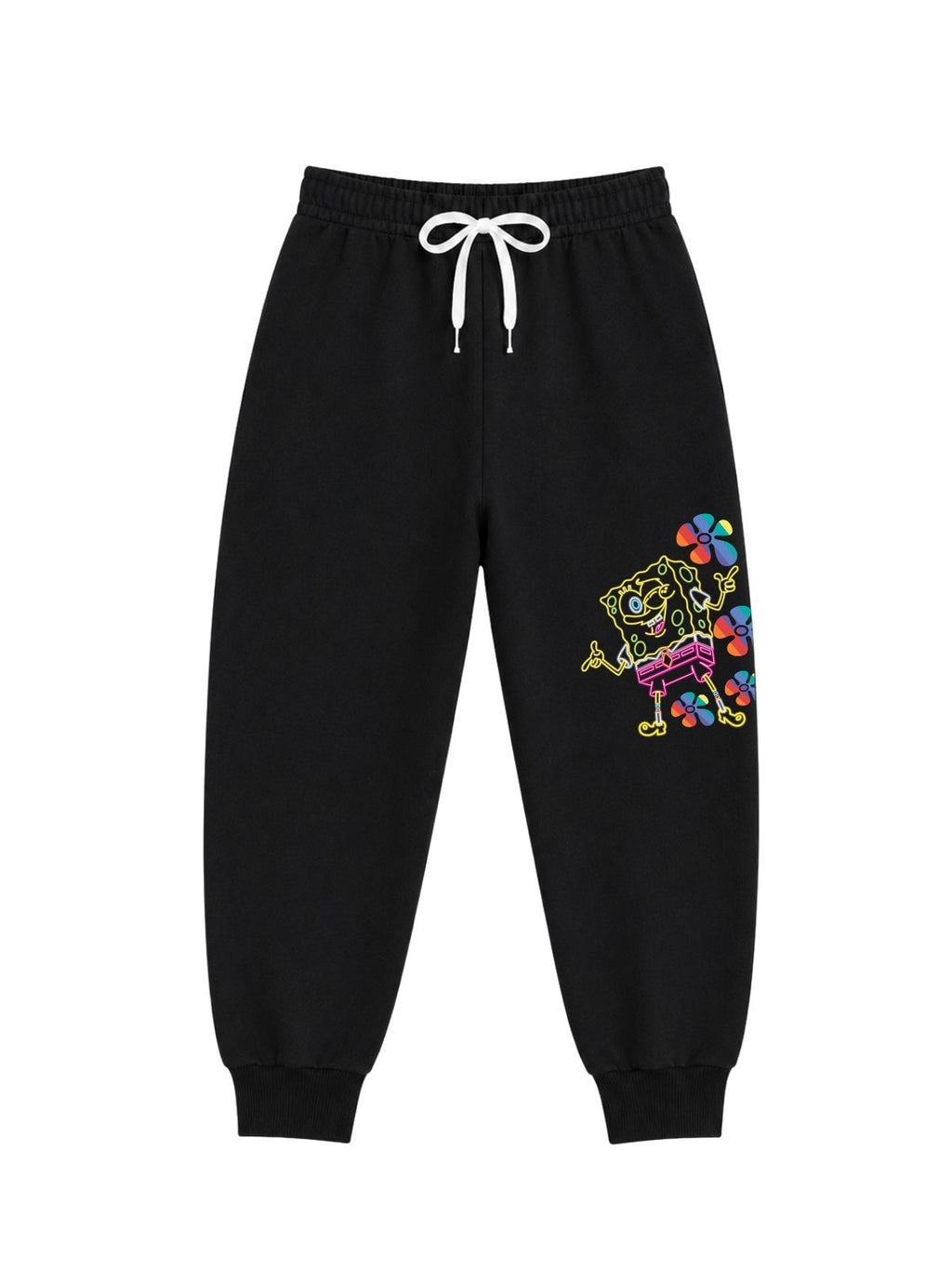 Neon SpongeBob Graphic Kids T-Shirt & Jogger Set – SpongeBob©