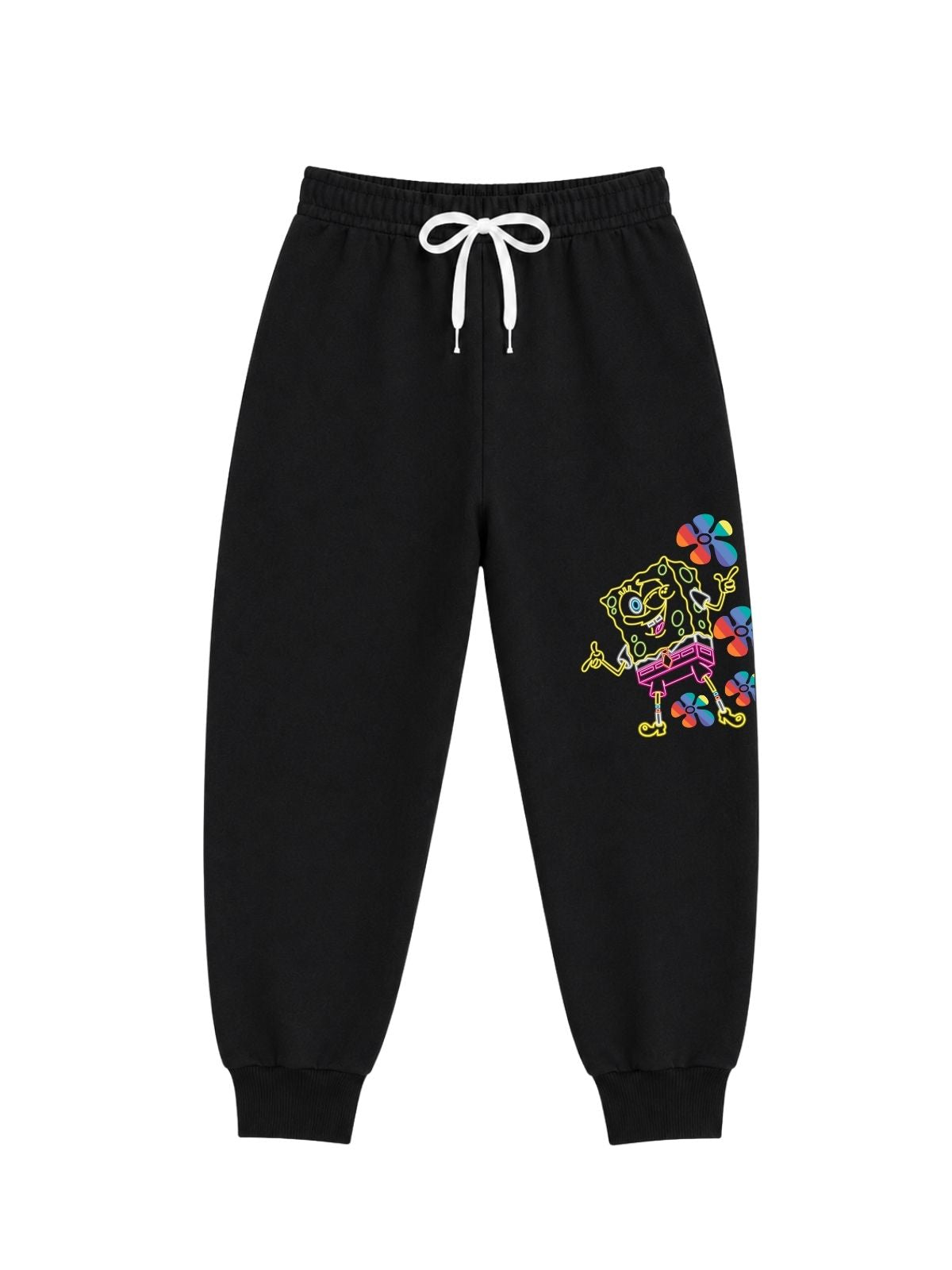 Neon SpongeBob Graphic Kids T-Shirt & Jogger Set – SpongeBob©