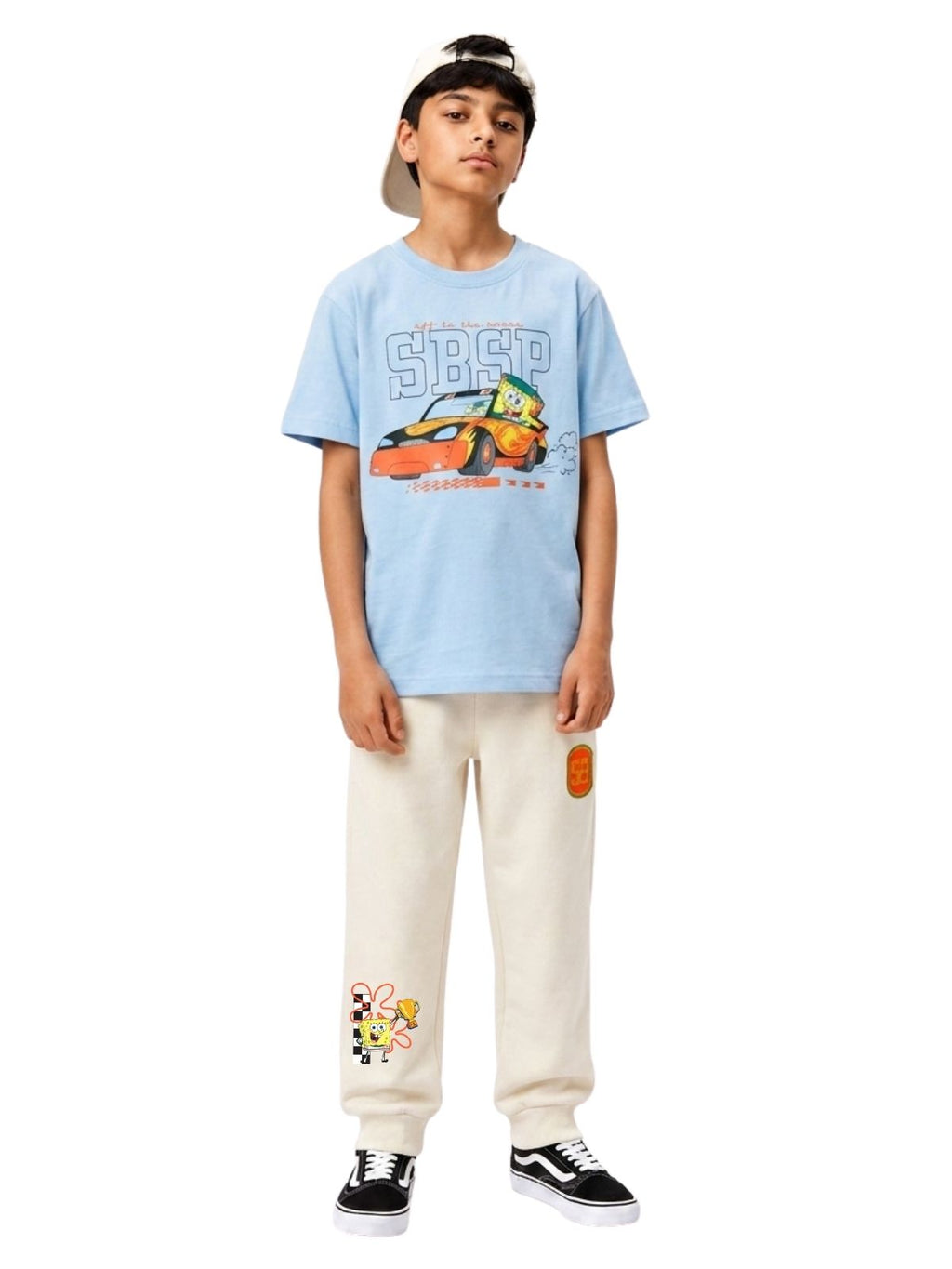 SBSP Race Ready Graphic Kids T-Shirt & Jogger Set – SpongeBob©