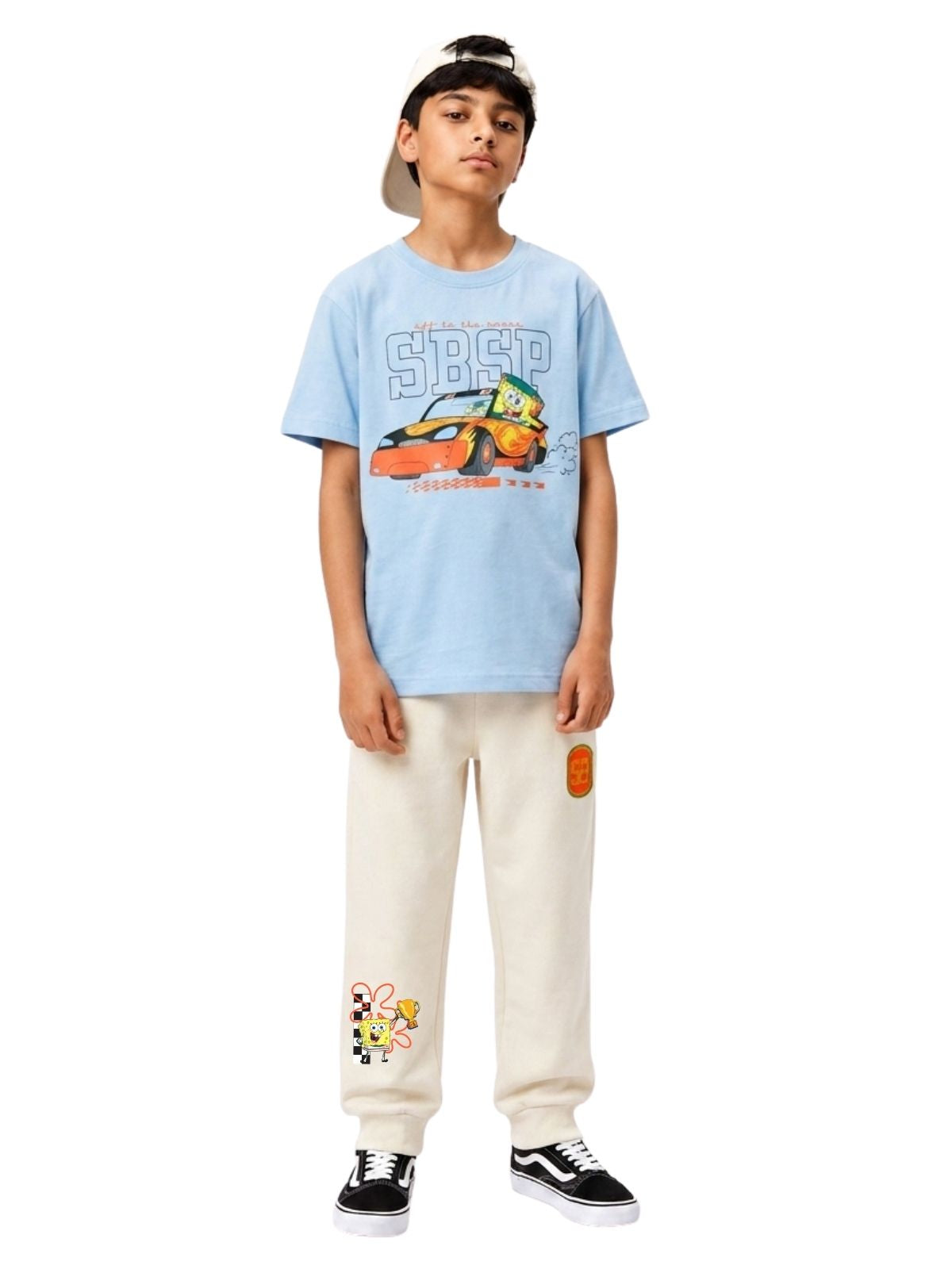 SBSP Race Ready Graphic Kids T-Shirt & Jogger Set – SpongeBob©