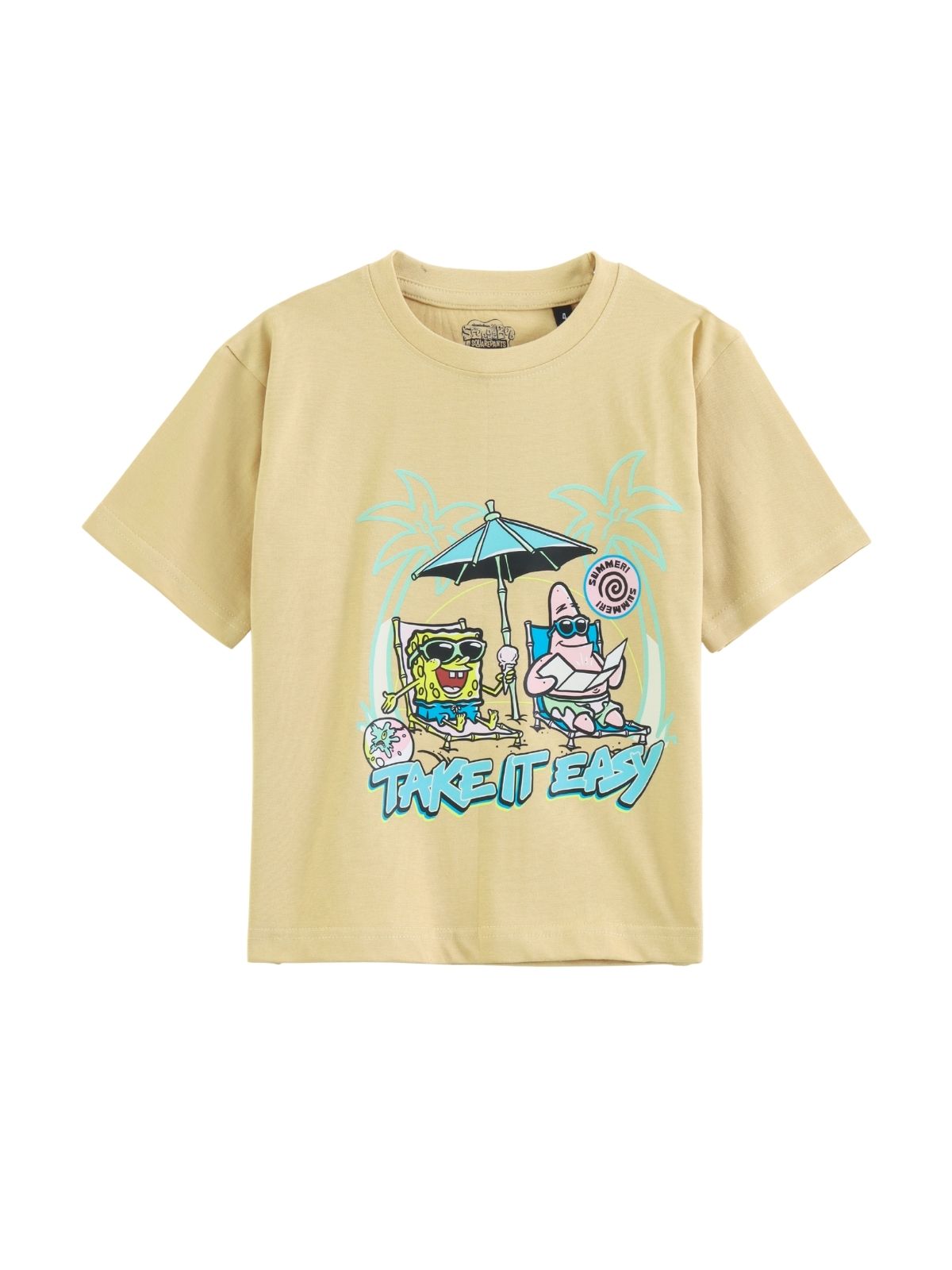 Take It Easy Graphic Kids T-Shirt & Jogger Set – SpongeBob©