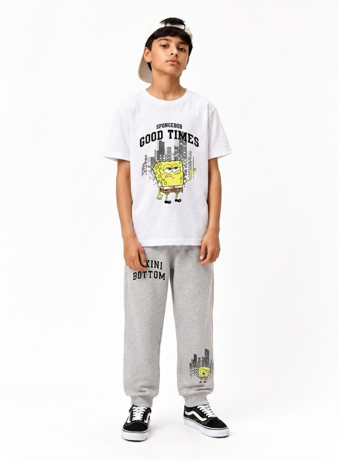Good Times Graphic Kids T-Shirt & Jogger Set – SpongeBob SquarePants©