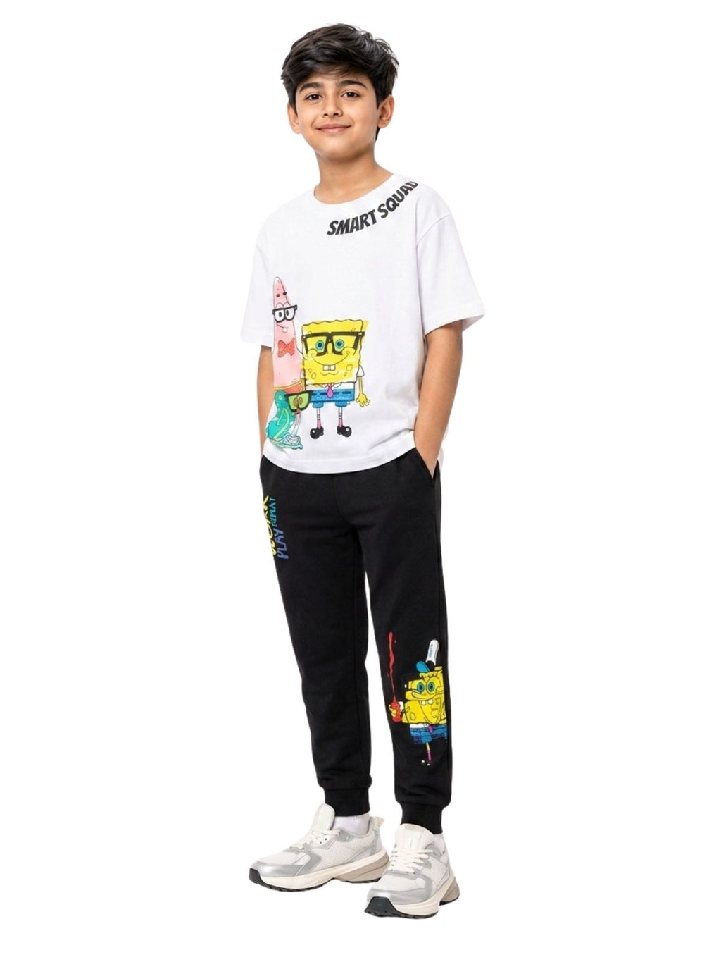 Smart Squad Graphic Kids T-Shirt & Jogger Set – SpongeBob SquarePants©