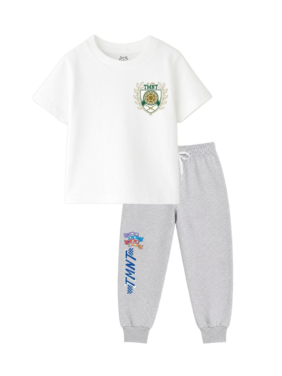 TMNT Crest Logo Kids T-Shirt & Jogger Set – Teenage Mutant Ninja Turtles©