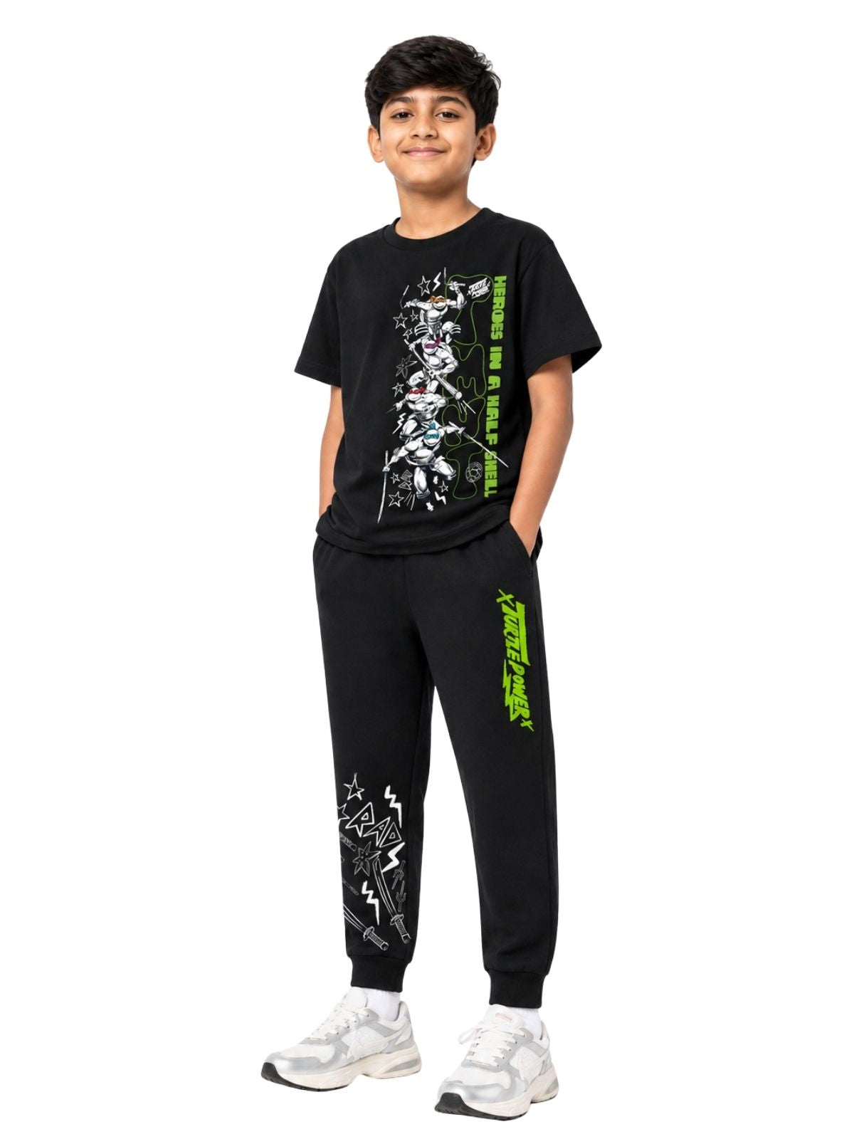 Heroes in a Half Shell Graphic Kids T-Shirt & Jogger Set – Teenage Mutant Ninja Turtles©