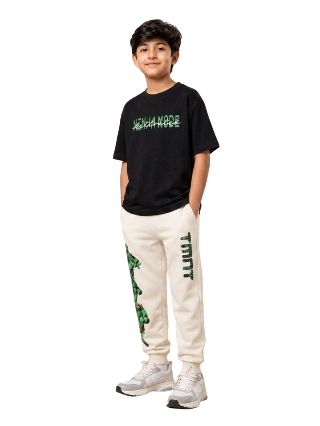 Ninja Mode Graphic Kids T-Shirt & Jogger Set – Teenage Mutant Ninja Turtles©