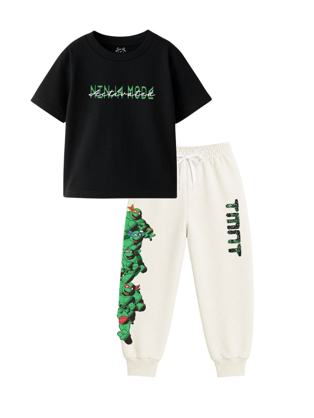 Ninja Mode Graphic Kids T-Shirt & Jogger Set – Teenage Mutant Ninja Turtles©