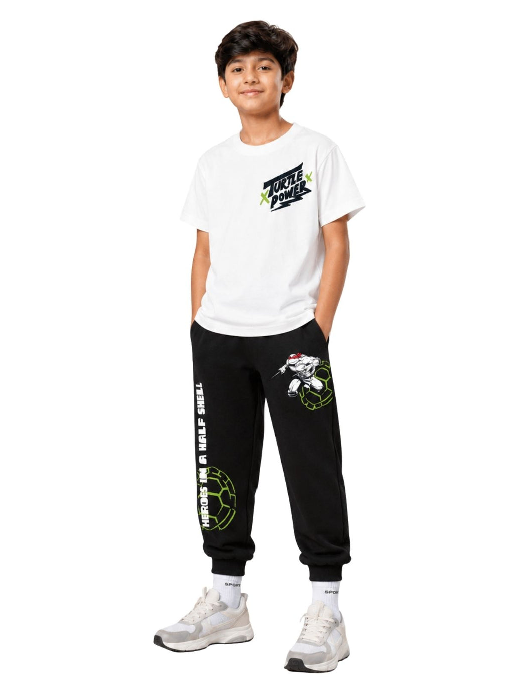 Turtle Power Logo Kids T-Shirt & Jogger Set – Teenage Mutant Ninja Turtles©