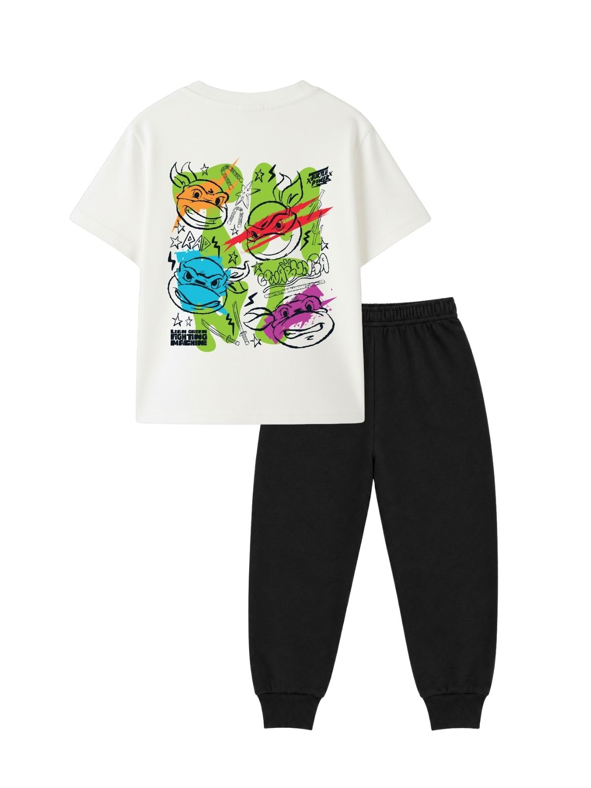 Turtle Power Logo Kids T-Shirt & Jogger Set – Teenage Mutant Ninja Turtles©