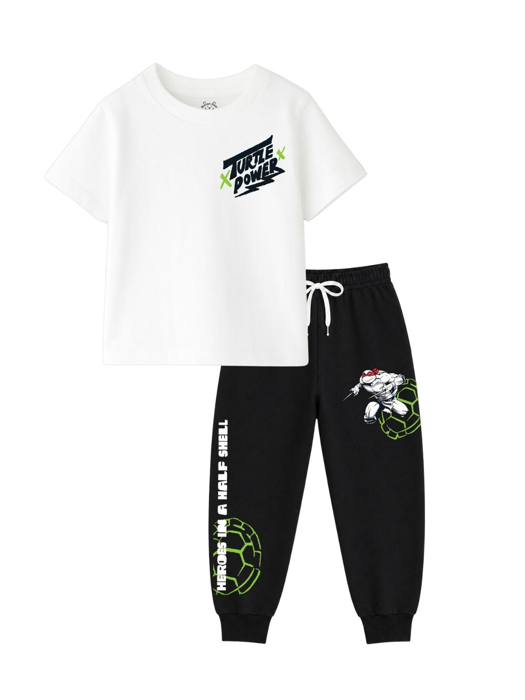 Turtle Power Logo Kids T-Shirt & Jogger Set – Teenage Mutant Ninja Turtles©