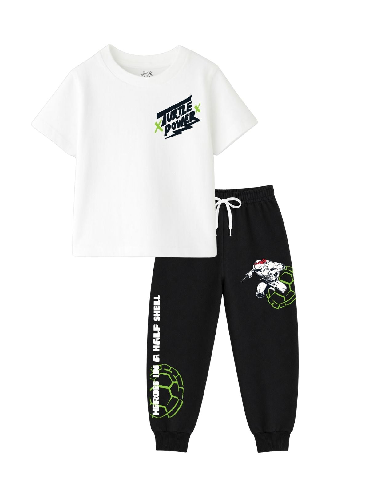 Turtle Power Logo Kids T-Shirt & Jogger Set – Teenage Mutant Ninja Turtles©