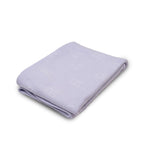 Purple Bunny Printed Baby Waffle Hooded Towel