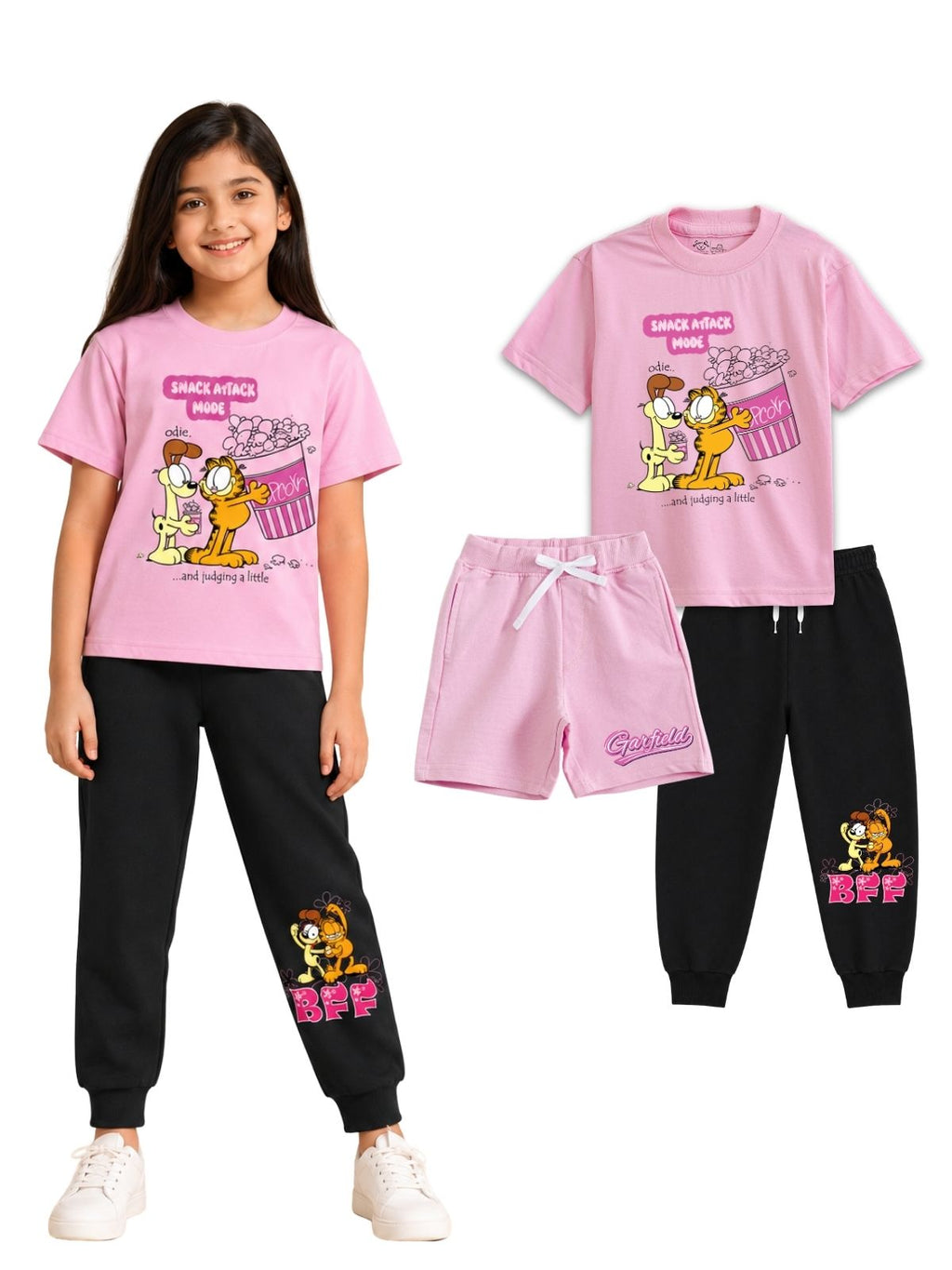 Snack Attack Mode Kids Trio Set – Garfield©