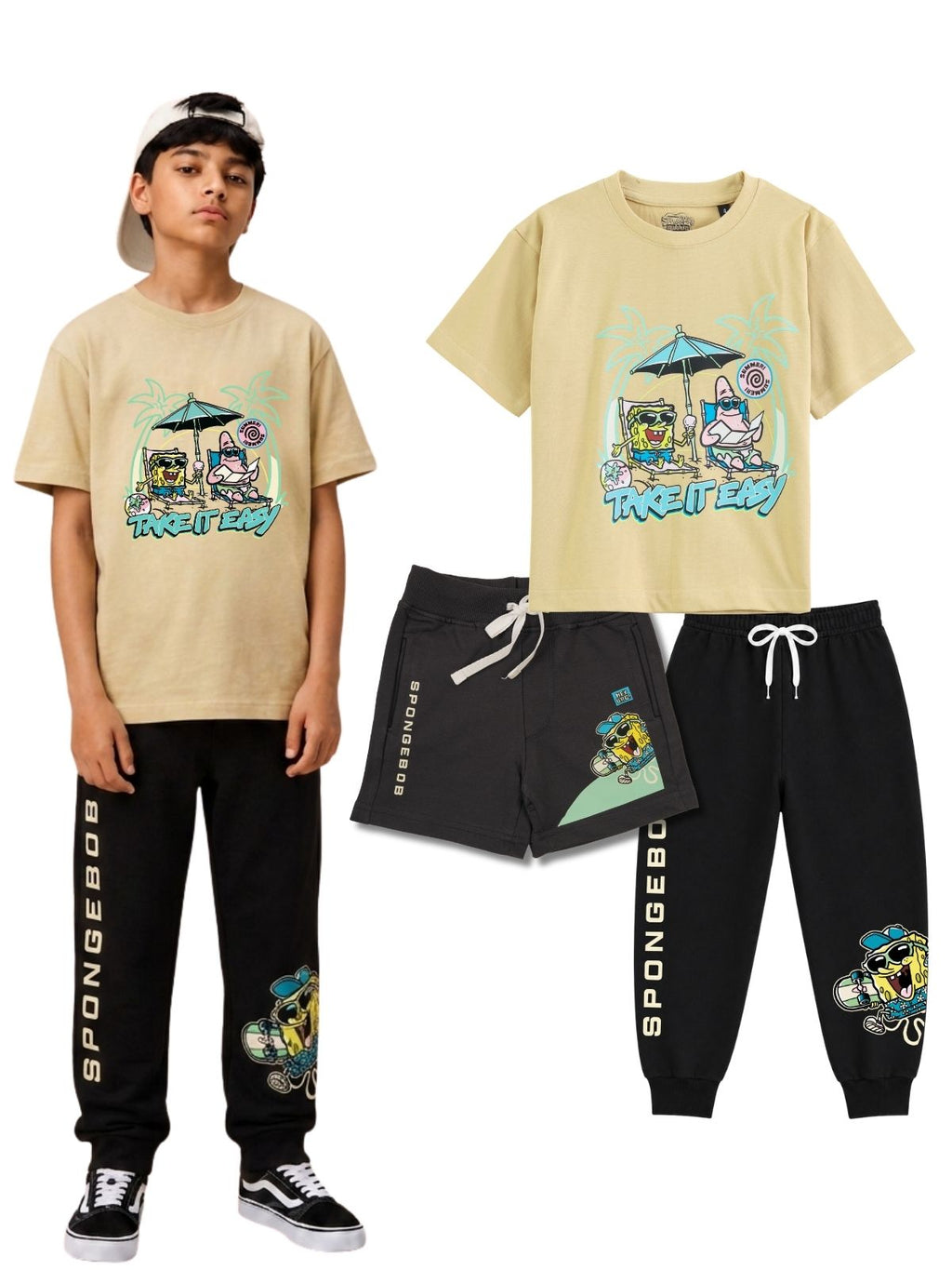 Take It Easy Kids Trio Set – SpongeBob SquarePants©