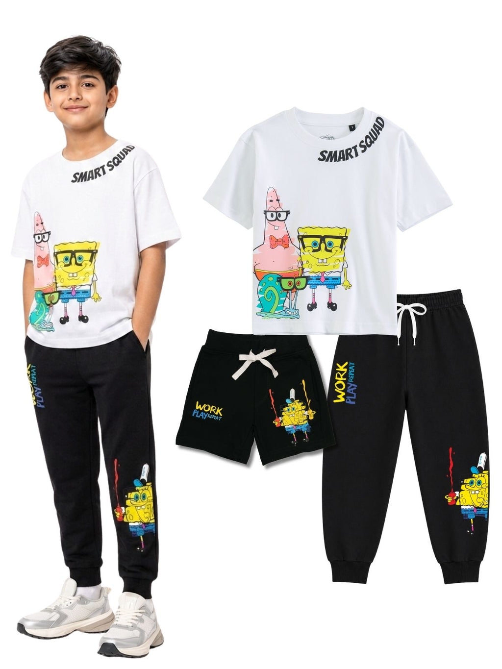 Smart Squad Kids Trio Set – SpongeBob SquarePants©