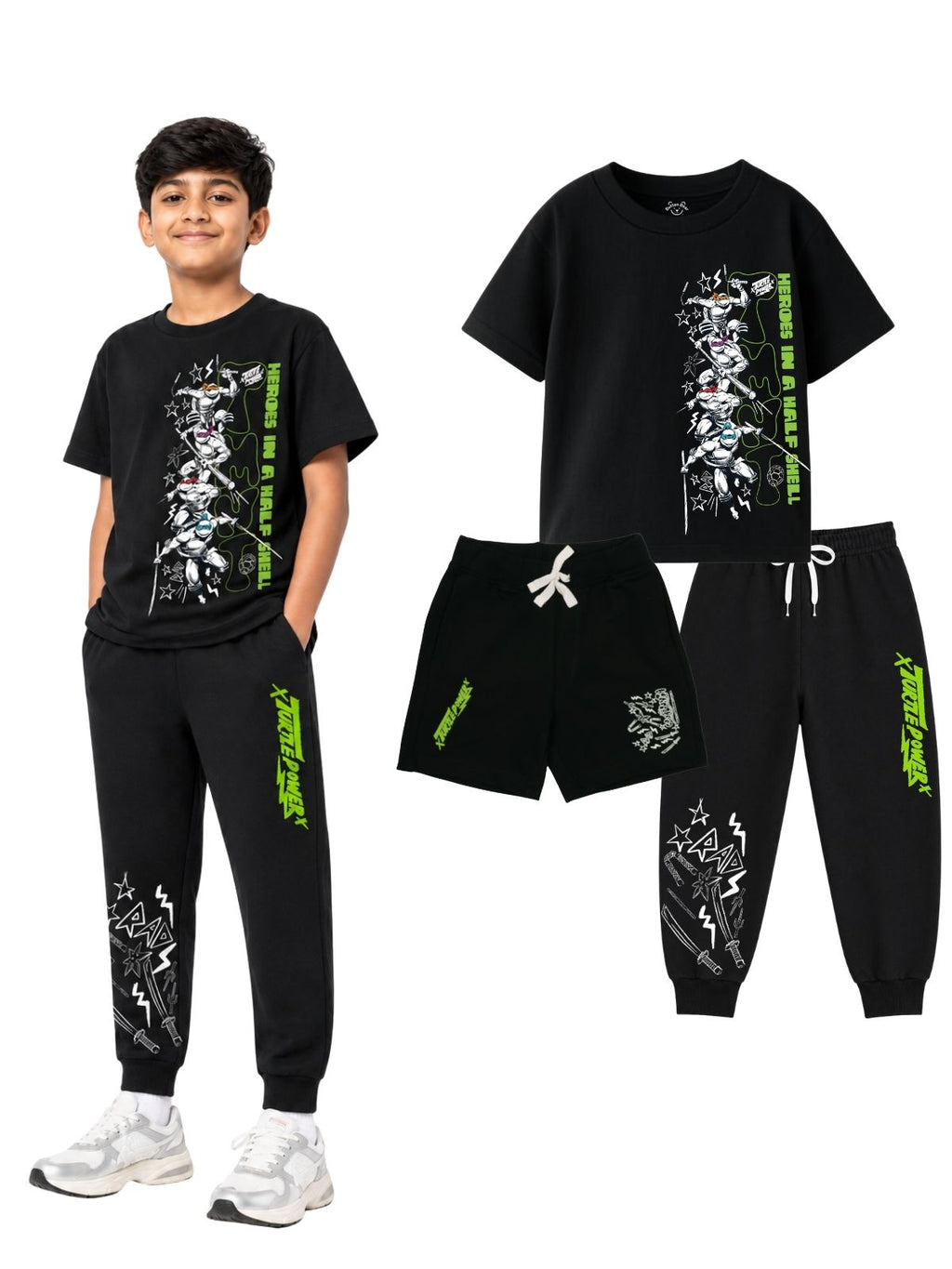 Heroes in a Half Shell Kids Trio Set – Teenage Mutant Ninja Turtles©