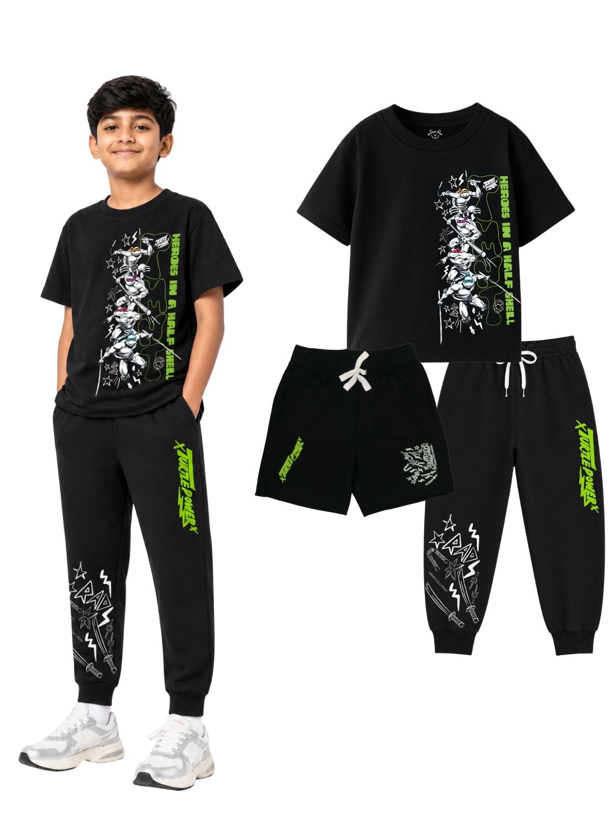 Heroes in a Half Shell Kids Trio Set – Teenage Mutant Ninja Turtles©