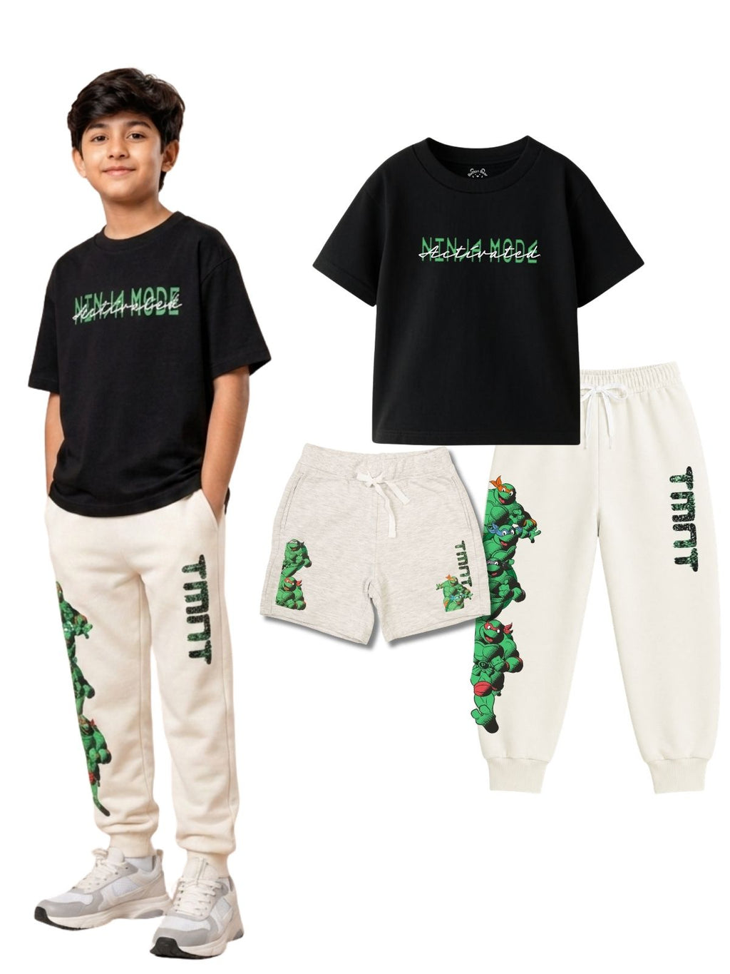 Ninja Mode Kids Trio Set – Teenage Mutant Ninja Turtles©