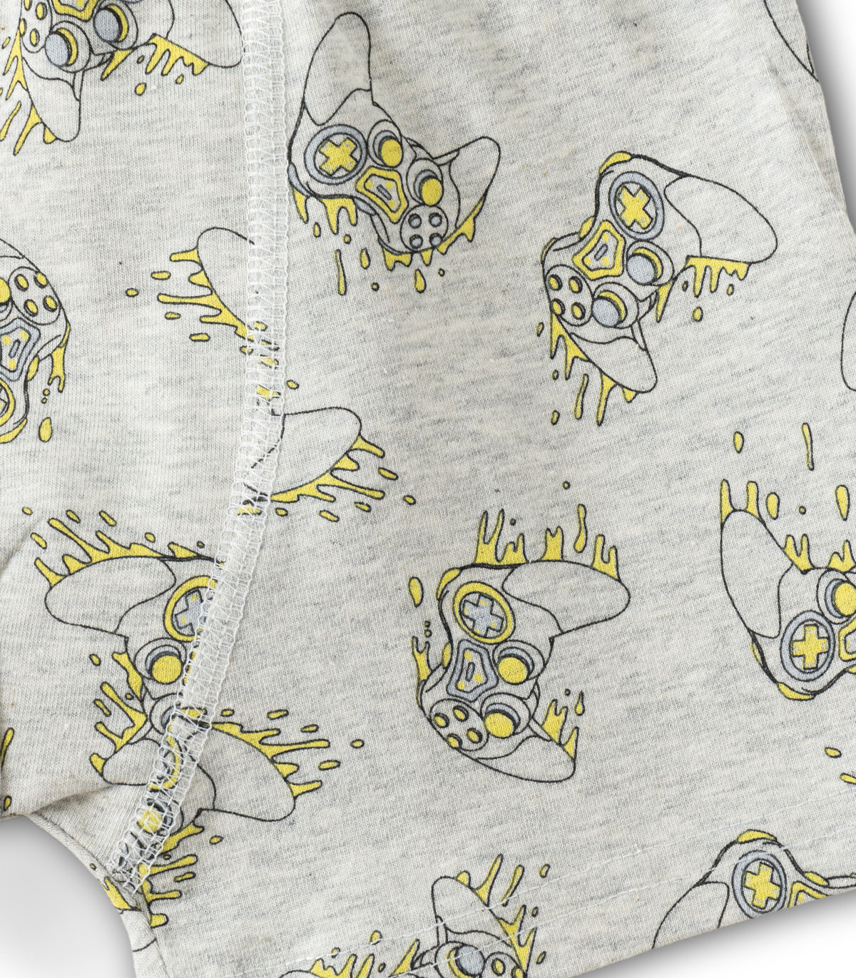 Gaming Joystick Print Kids Boys Cotton Trunks