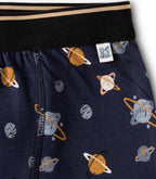 Space Planet Print Kids Boys Cotton Trunks