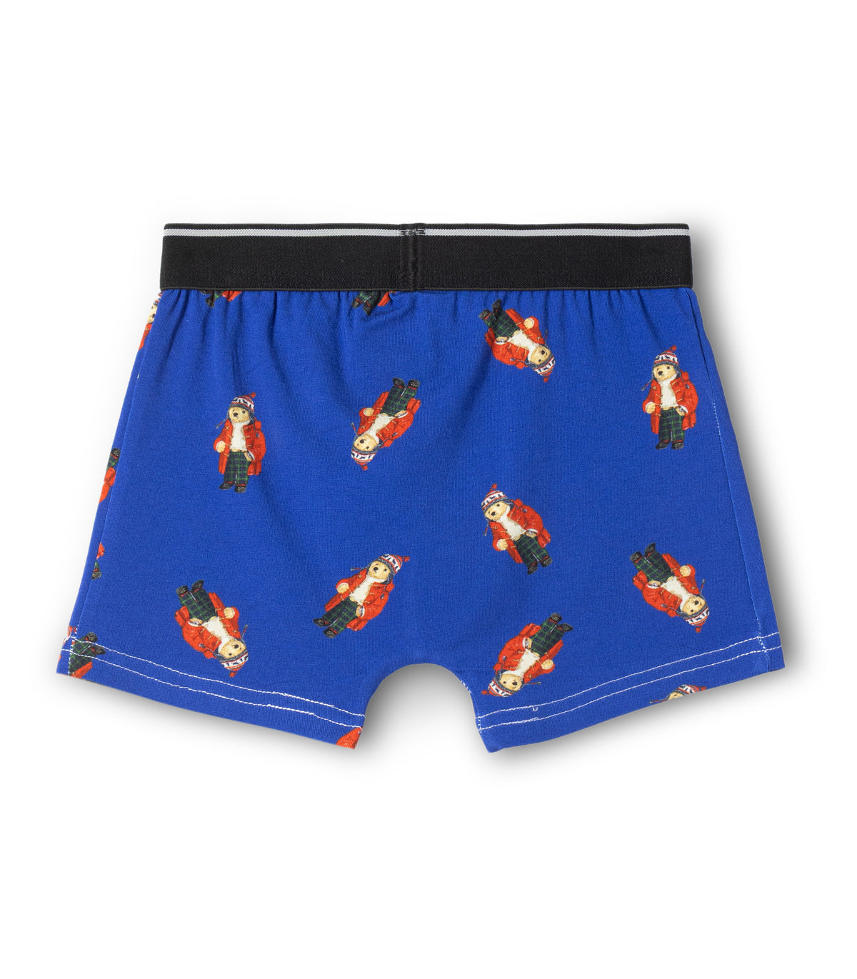 Teddy Bear Print Kids Boys Cotton Trunks