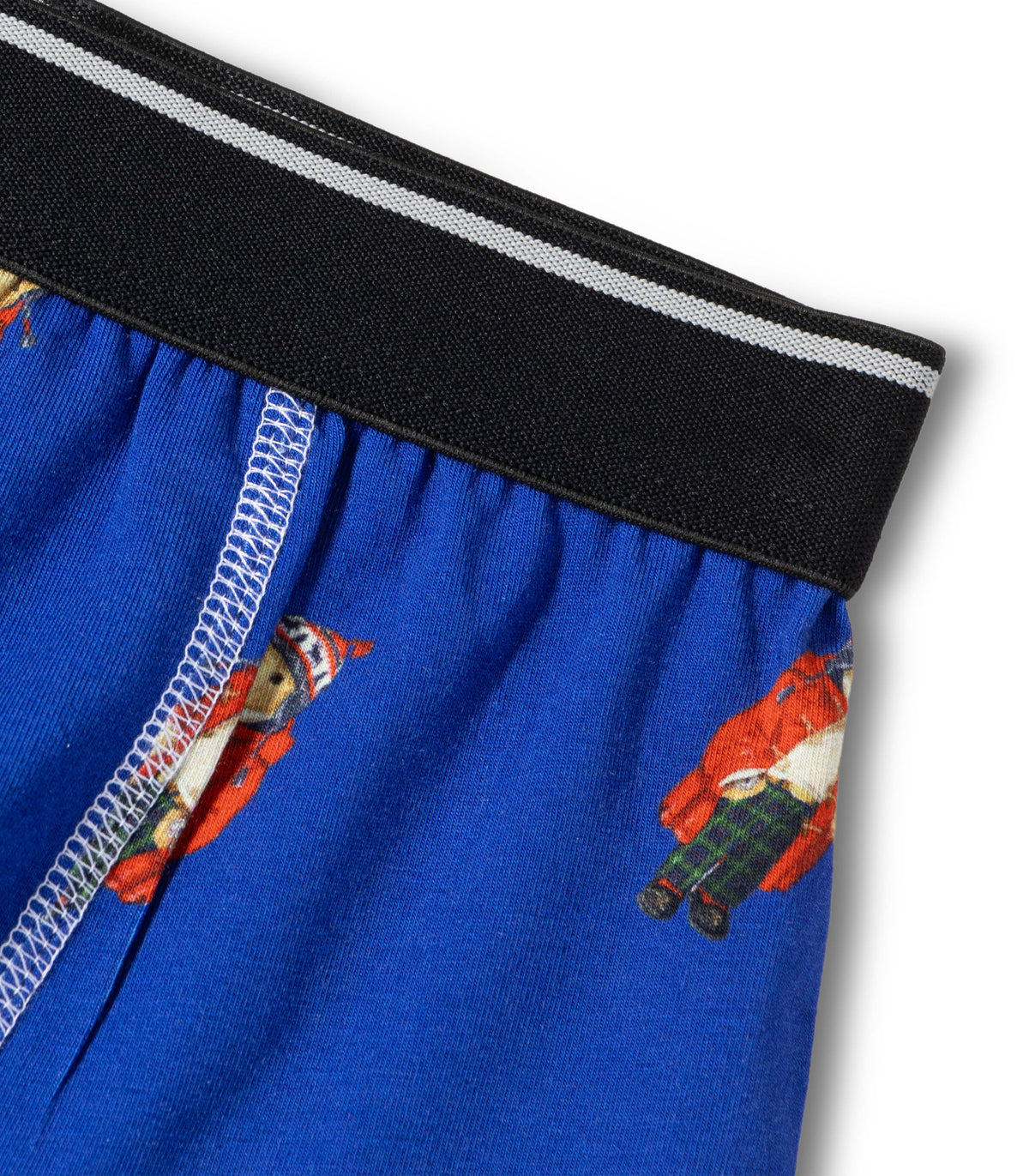 Teddy Bear Print Kids Boys Cotton Trunks