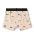 Safari Animal Print Kids Boys Cotton Trunks