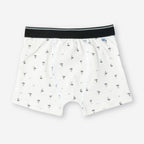 Beach Sailboat Print Kids Boys Cotton Trunks