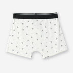 Beach Sailboat Print Kids Boys Cotton Trunks