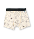 Smiley Bear Face Print Kids Boys Trunks