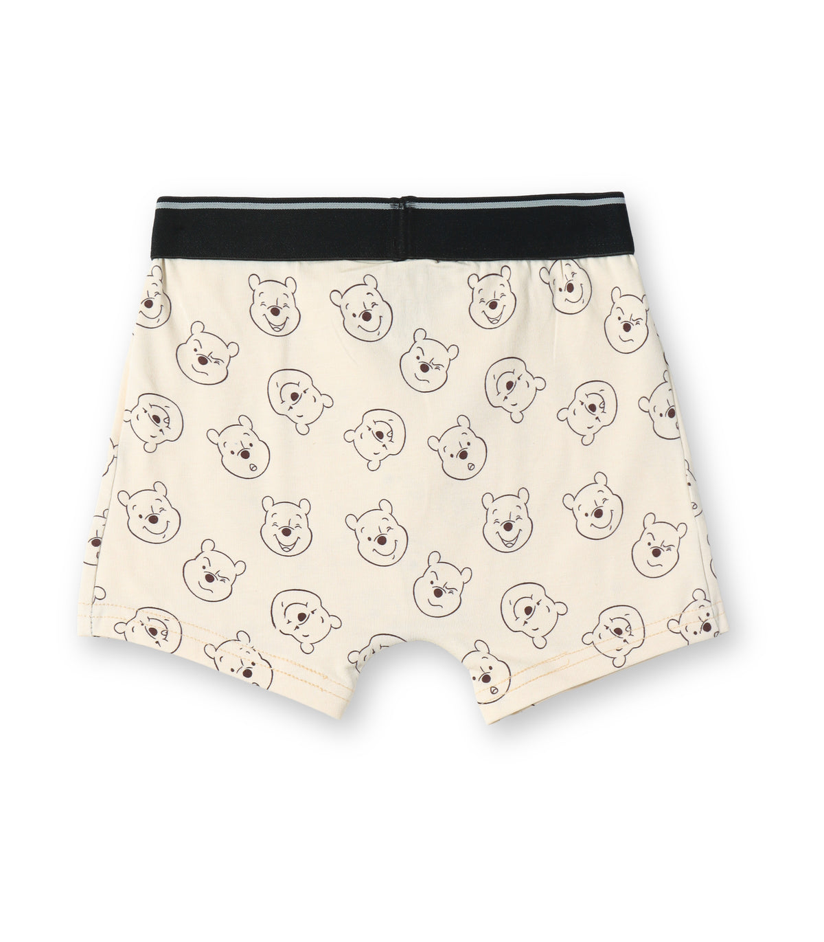 Smiley Bear Face Print Kids Boys Trunks