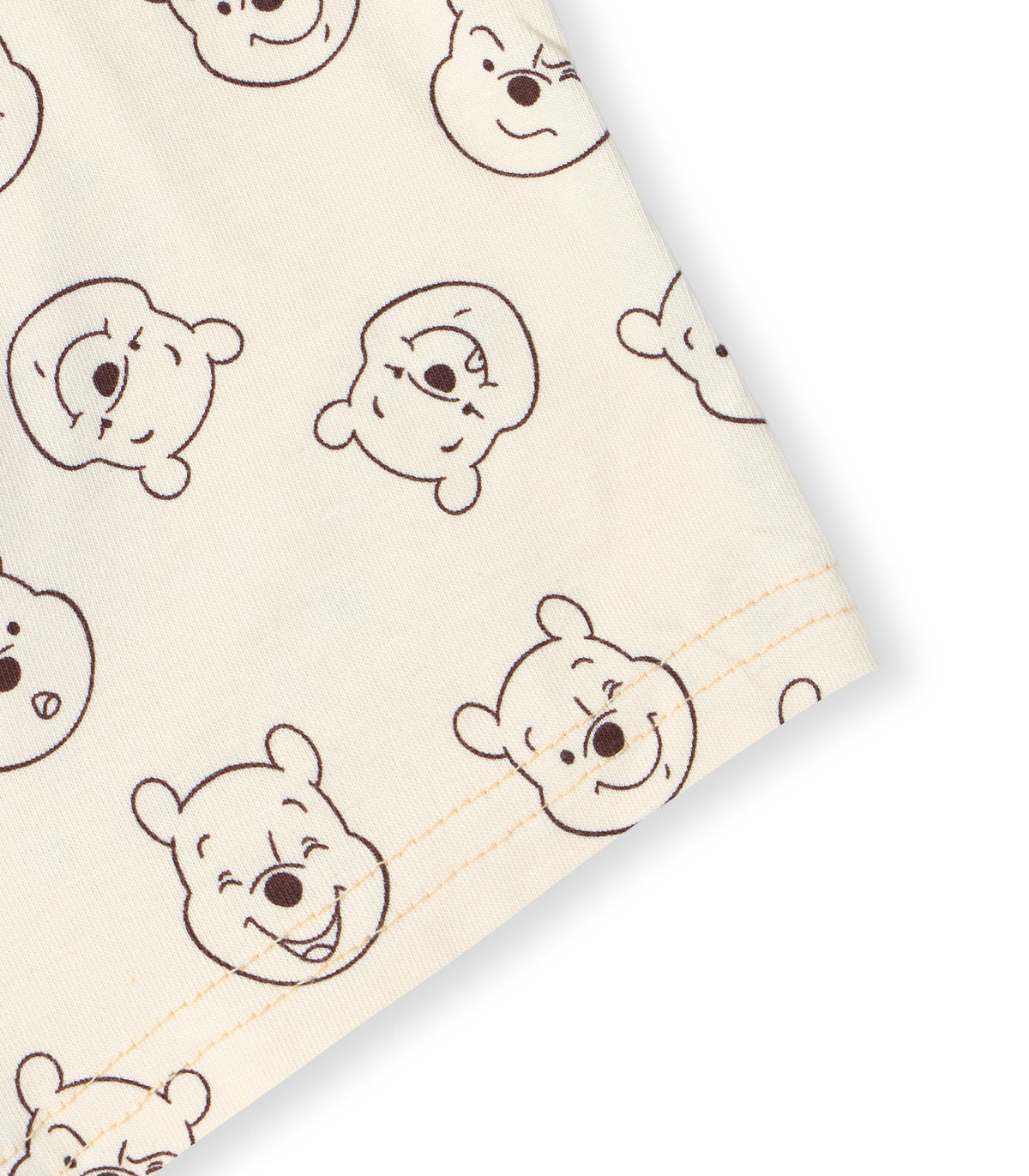 Smiley Bear Face Print Kids Boys Trunks