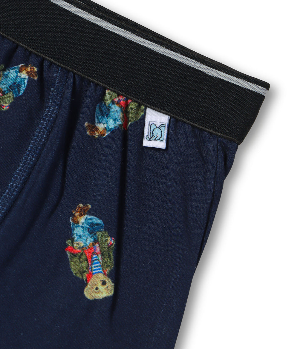 Teddy Bear Suited Classic Kids Boys Cotton Trunks