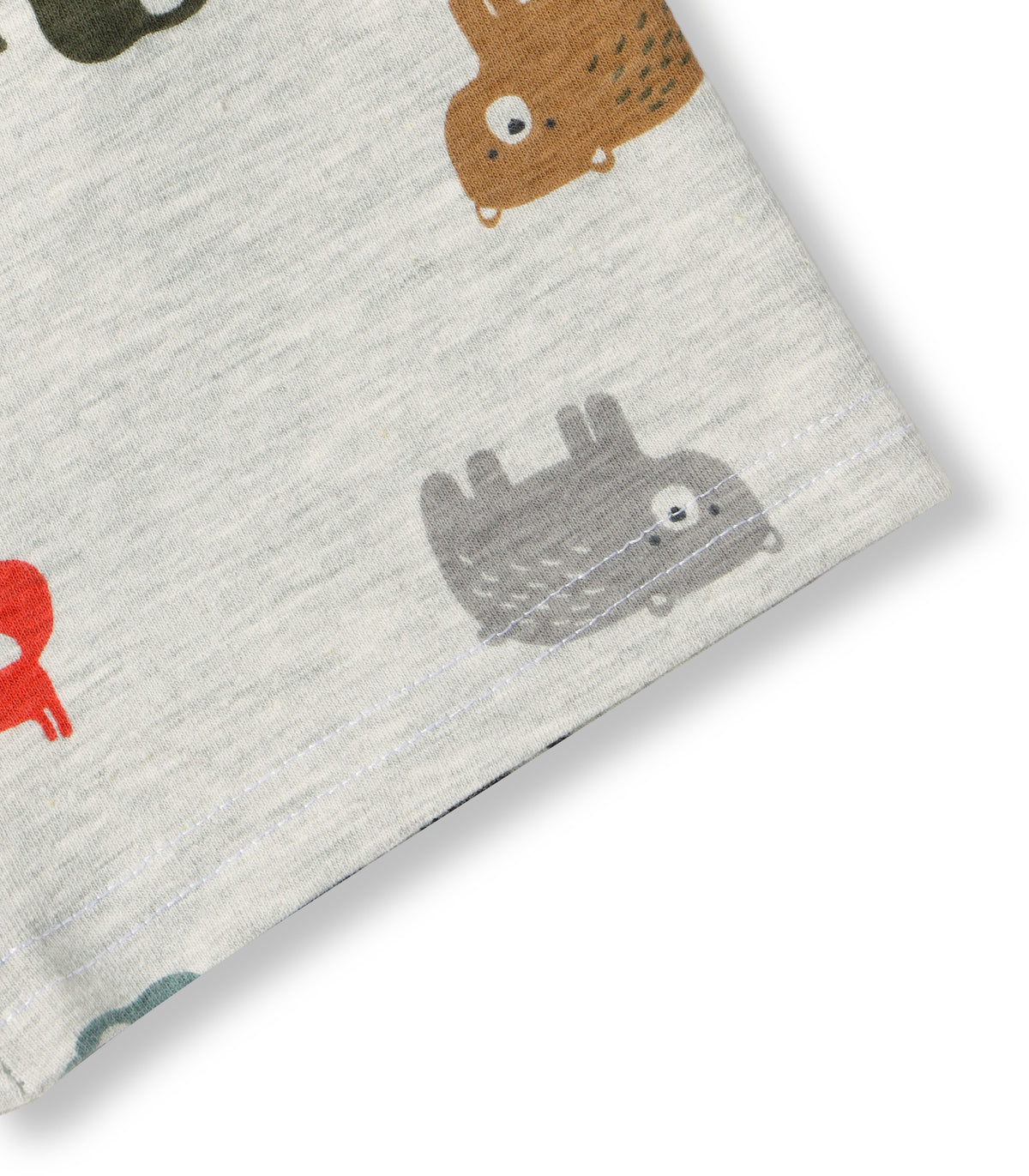 Woodland Animal Print Kids Boys Cotton Trunks