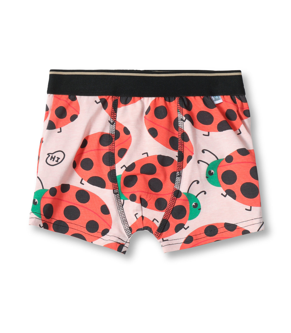 Ladybug Print Kids Boys Cotton Trunks