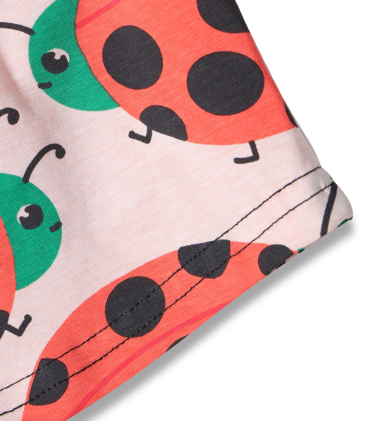 Ladybug Print Kids Boys Cotton Trunks